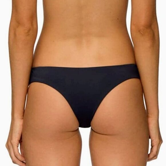 NWT Tavik Navy Ali Mini Swim Bottom Textured Chevron - Extra Small - Picture 8 of 9